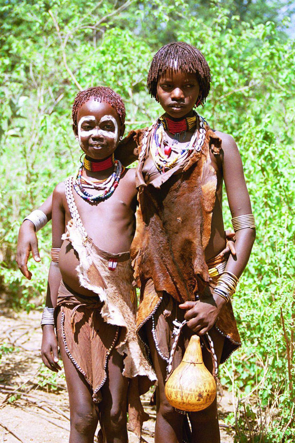 ילדים משבט ההאמר, הגדול בשבטים שבדרום אתיופיה | צילום: אופיר מיטרני
