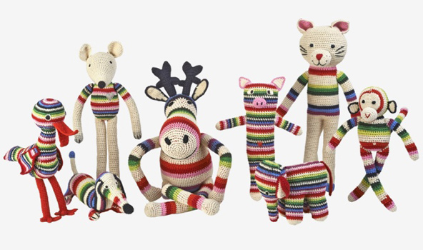 צעצועים רכים לפעוטות בחנות Serneels. גם משפחת המלוכה קונה כאן | צילום: Serneels ©