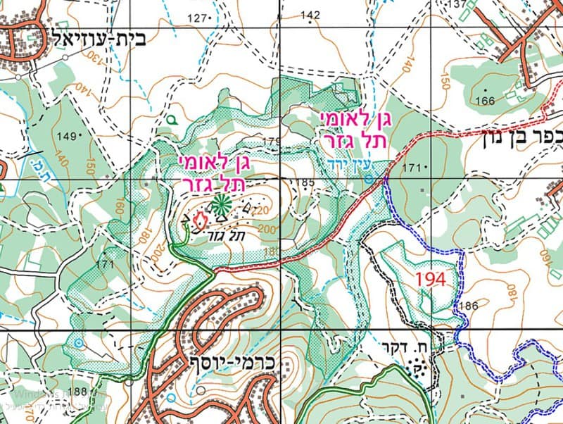 באדיבות עמוד ענן והמרכז למיפוי