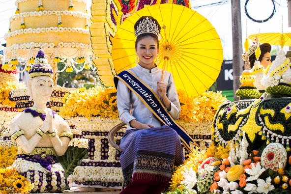 פסטיבל הפרחים בצ'אנג מאי