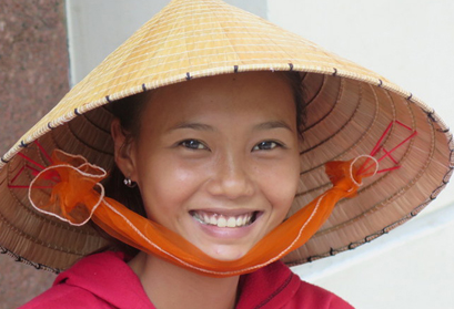 וייטנאם וקמבודיה גיאוגרפי עם טוס מסורת