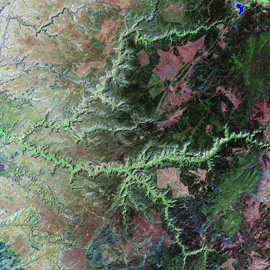 מפת הקניון הלאומי של צ'לי, אריזונה, ארה"ב מפת הקניון הלאומי של צ'לי, אריזונה, ארה"ב