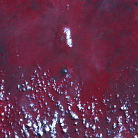 מפת הר הגעש מראפּי, אינדונזיה מפת הר הגעש מראפּי, אינדונזיה