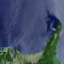 מפת שמורת שירטוקו באי הצפוני ביותר של יפן מפת שמורת שירטוקו באי הצפוני ביותר של יפן