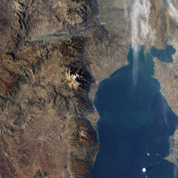 מפת הר האולימפוס, יוון מפת הר האולימפוס, יוון