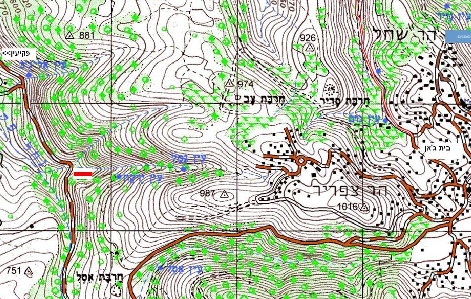 מפת עין יורקת מפת עין יורקת