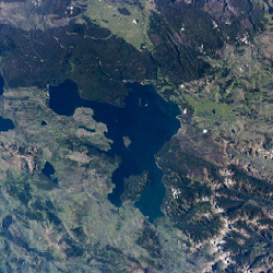 מפת אגם יילוסטון, וויומינג, ארצות הברית מפת אגם יילוסטון, וויומינג, ארצות הברית