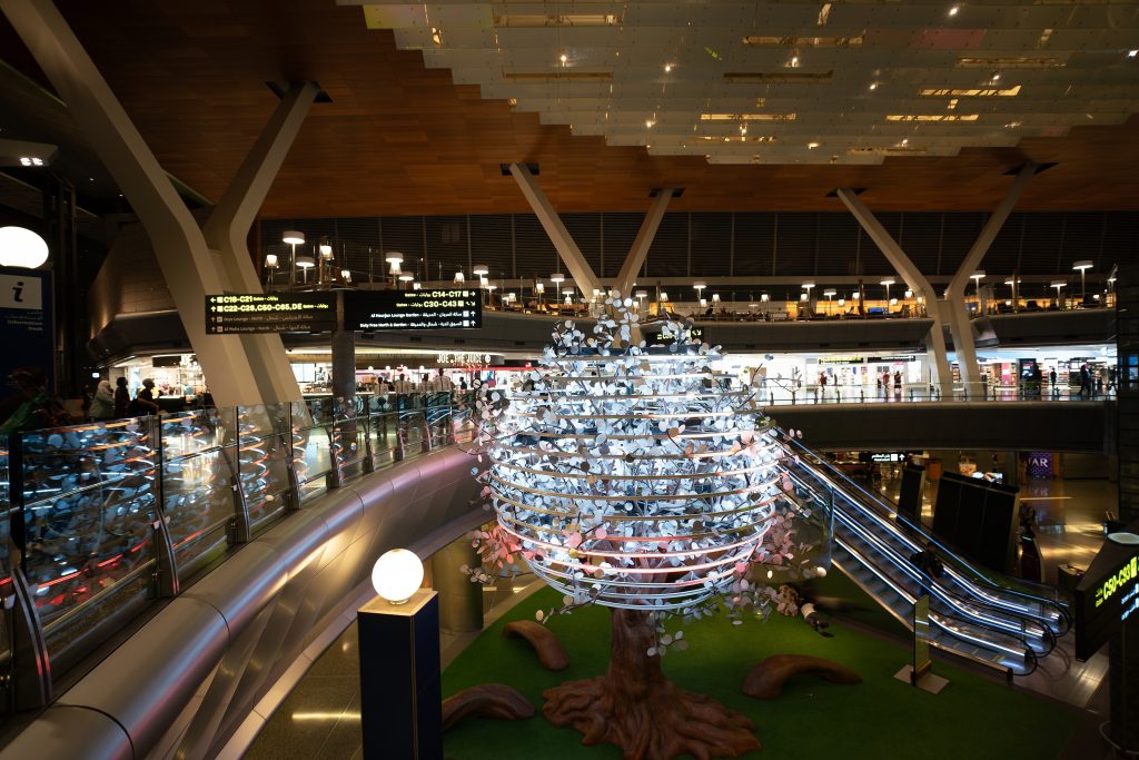 נמל התעופה הבינלאומי של קטר. כמו מלון חמישה כוכבים | צילום: Sorbis / Shutterstock.com