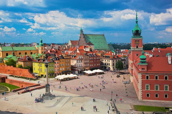 העיר העתיקה של ורשה | צילומים: שאטרסטוק