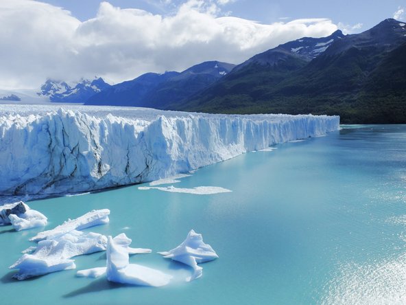 פריטו מורנו, הקרחון המתנפץ בארגנטינה
