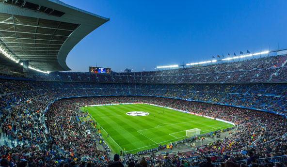 אצטדיון קאמפ נואו, מגרש הבית של קבוצת הכדורגל ברצלונה