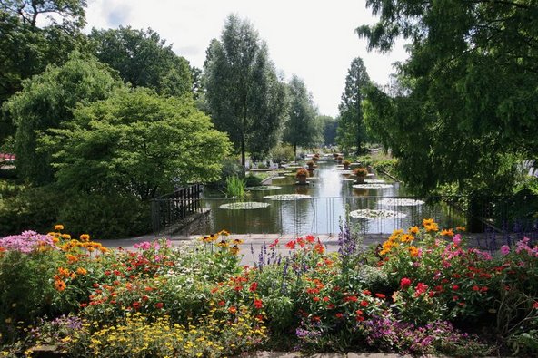 פארק Planten un Blomen בהמבורג
