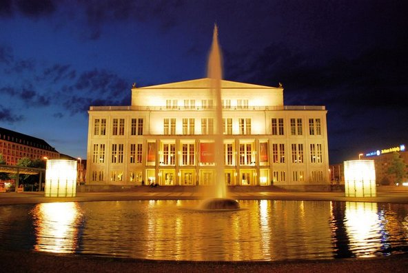 בית האופרה של לייפציג. לייצפיג היא עיר של מוזיקה | צילום: Schmidt, Andreas, Leipzig Tourismus und Marketing GmbH