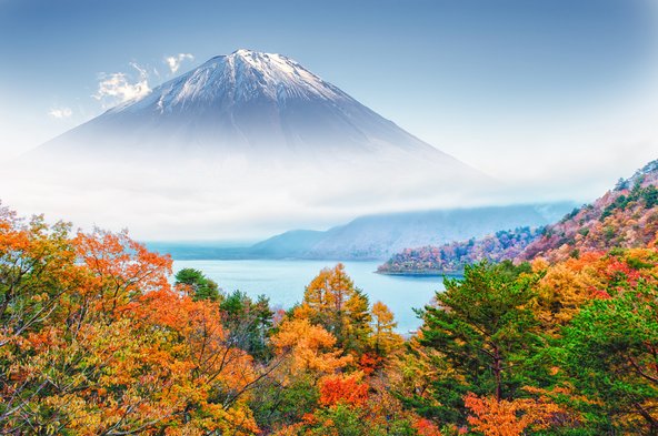 הר פוג'י, אחד מהסמלים של יפן