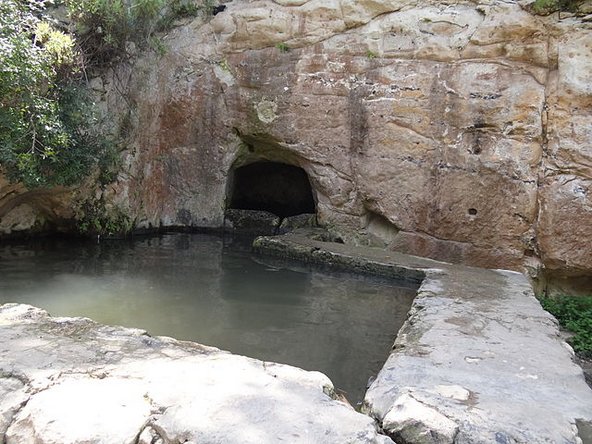 עין משוטטים בנחל שיח. לאורך המסלול יש הרבה הפתעות | צילום: מאת Hanay, CC BY-SA 3.0