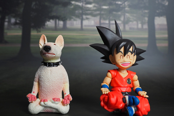 בובות של דמויות מתוך דרגון בול Z, סדרת אנימה פופולרית גם בישראל