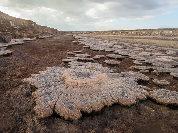 באזור יש המוני תופעות גאולוגיות מופלאות