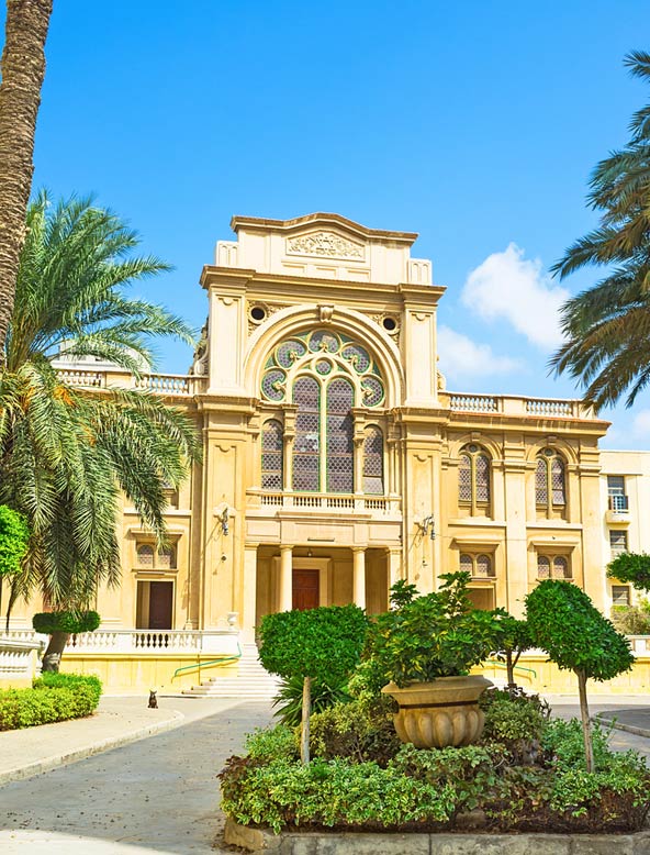 בית הכנסת אליהו הנביא באלכסנדיה, אחד מבתי הכנסת היפים במצרים, נמצא בסכנה
