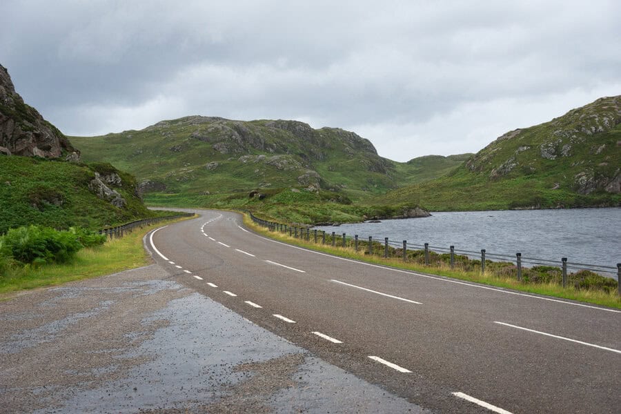 ירוק בעיניים בכביש החוף הצפוני