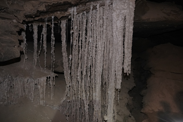 פנים המערה. שיטות מדידה חדישות הוכיחו כי מערת מלח"ם ארוכה בהרבה ממה שחשבו בעבר | צילום: רוסלן פאול
