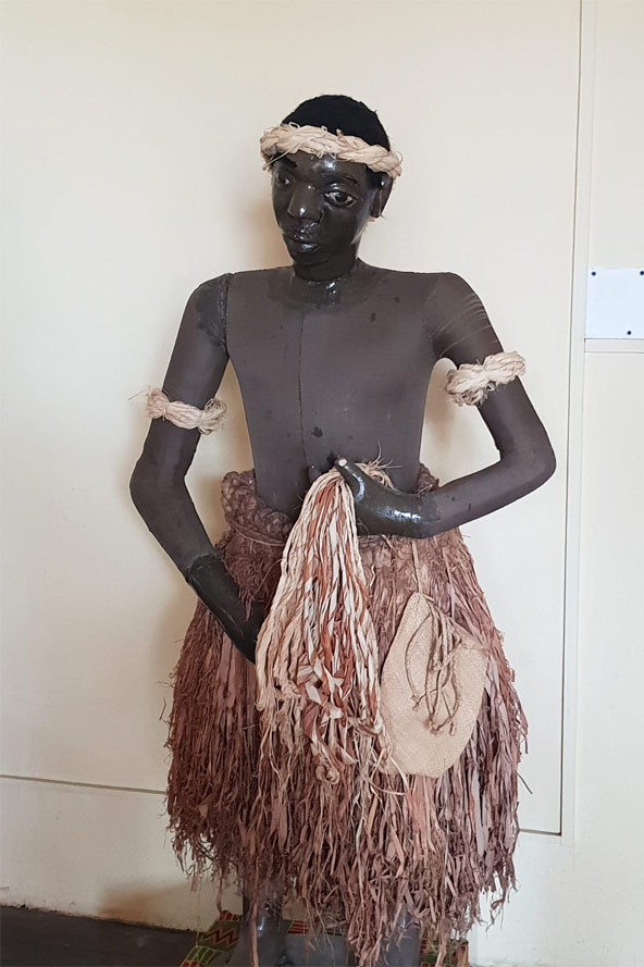 מוצג במוזיאון הלאומי בגרנד בסאם | צילום: אירית בק