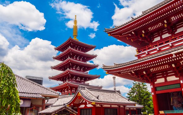מקדש סנסו ג'י, העתיק ביותר ביפן