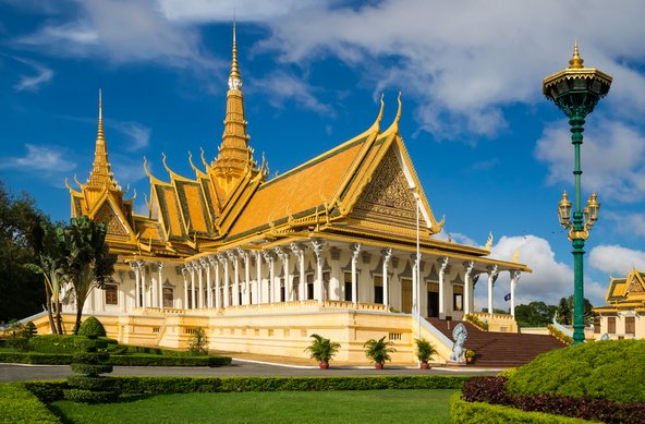 הארמון המלכותי בפנום פן, בירת קמבודיה