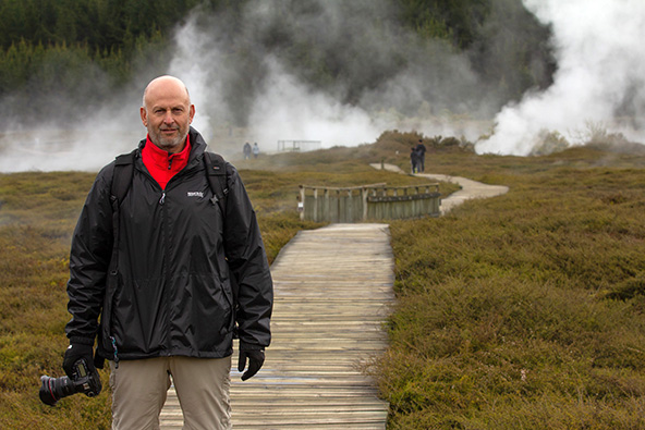 רפי באתר craters of the moon - מכתשי הירח