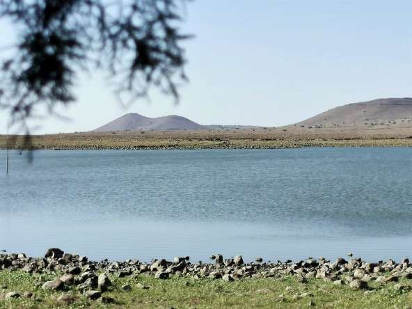 מיקמתי את הקרוואן קרוב ככל האפשר אל שפת האגם (צילומים: רונן רז)