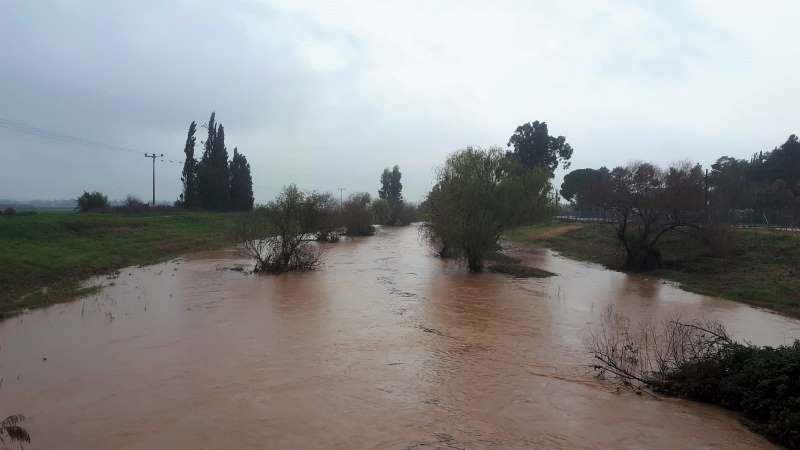 הירדן עולה על גדותיו