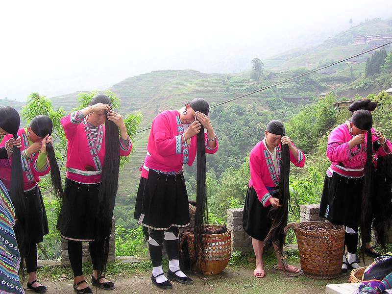 בנות הדונג (יאו בסין) ושערותיהן הארוכות