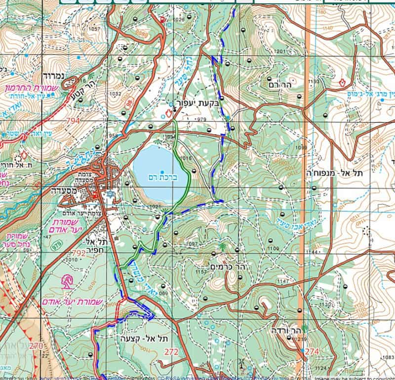 באדיבות עמוד ענן והמרכז למיפוי