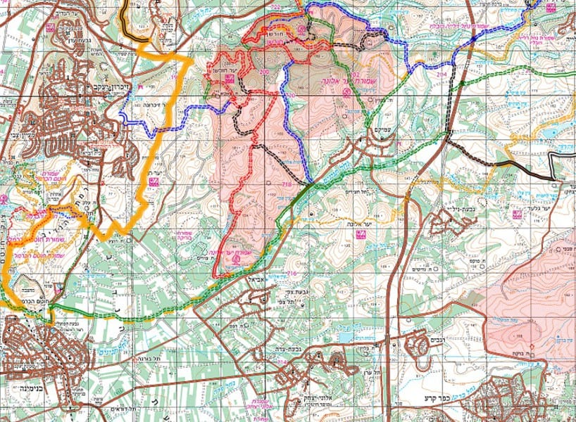 באדיבות עמוד ענן והמרכז למיפוי