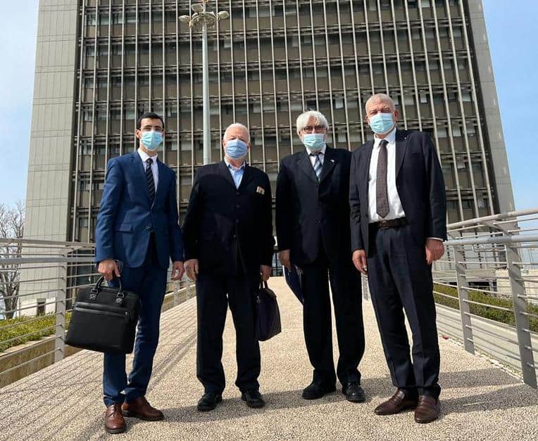 פגישה של חברי הנהלת אוניברסיטת חיפה ובית הספר לתיירות עם שגריר מרוקו, במסגרת הסכמי שיתופי פעולה מול מוסדות אקדמיים ומקצועיים במרוקו | צילום: יאיר זריבי