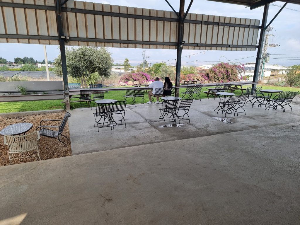 נוף פסטורלי ומרחבים פתוחים בקפה ריקו | צילום: תאיר וינסיחר