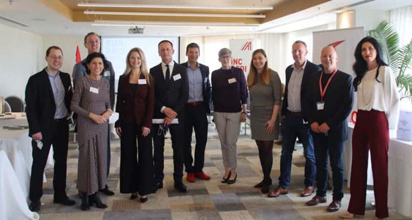 נציגים ישראלים ואוסטרים במפגש בתל אביב