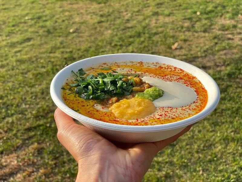 החומוס של מוסנזון פוד טראק | צילום: פז בן דוד