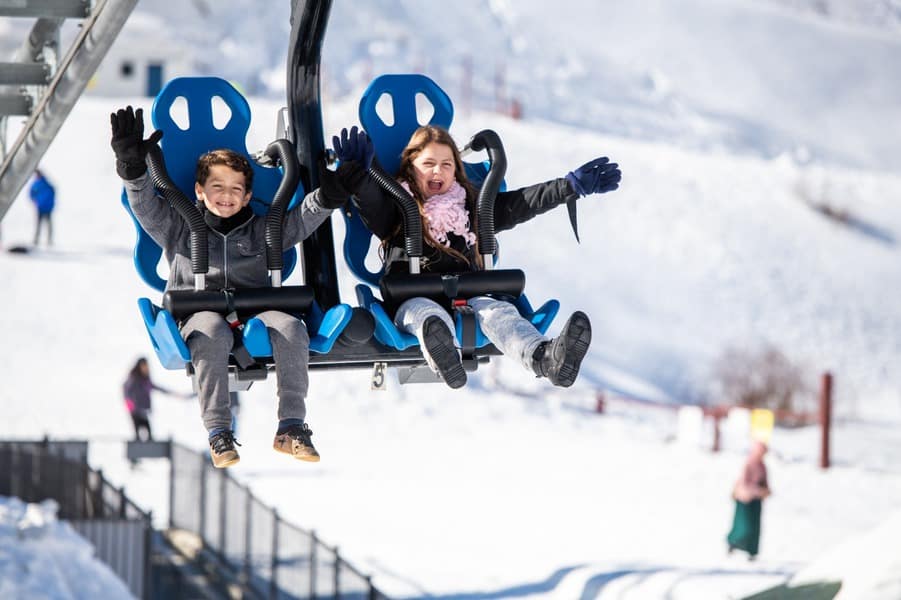 סקיי ריידר בחרמון. חווית ריחוף מהנה | צילום: דביר להר
