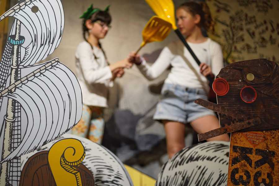 התערוכות במוזיאון הימי הלאומי מאפשרות למבקרים ללמוד על הים דרך משחק והתנסות | צילום: | צילום: ג'ני כצנר