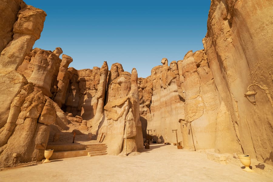 נופים מדבריים בפרובינציה המזרחית