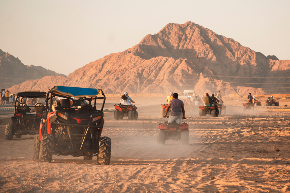 In the Hurghada region you can enjoy a variety of desert experiences