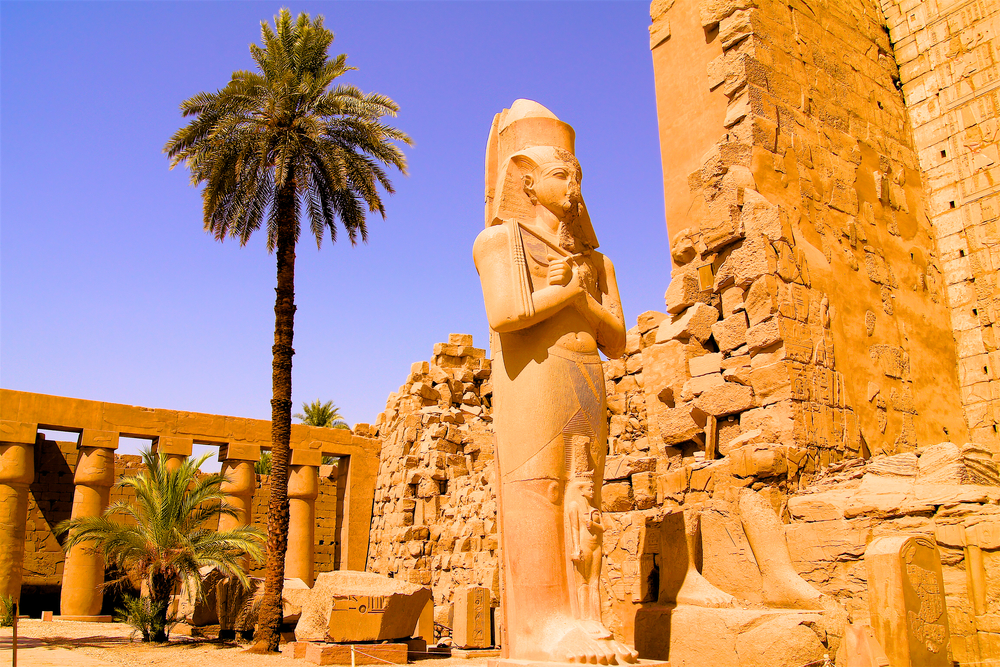 The temples of Luxor are a popular day trip destination from Hurghada