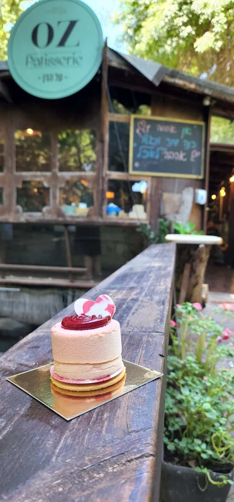 עוגת גבינה ופטל בעוז פטיסרי | צילום: עוז שחרי