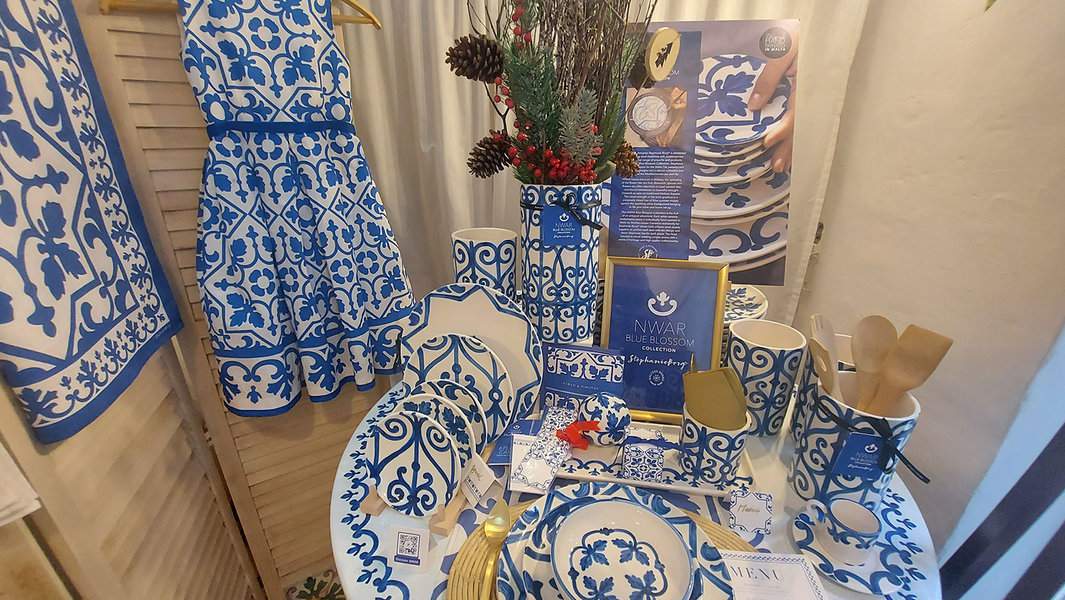 Nwar, "לבלוב" במלטזית, אחת הסדרות שיוצרת סטפני בורג בהשפעת העיטורים האופייניים למלטה