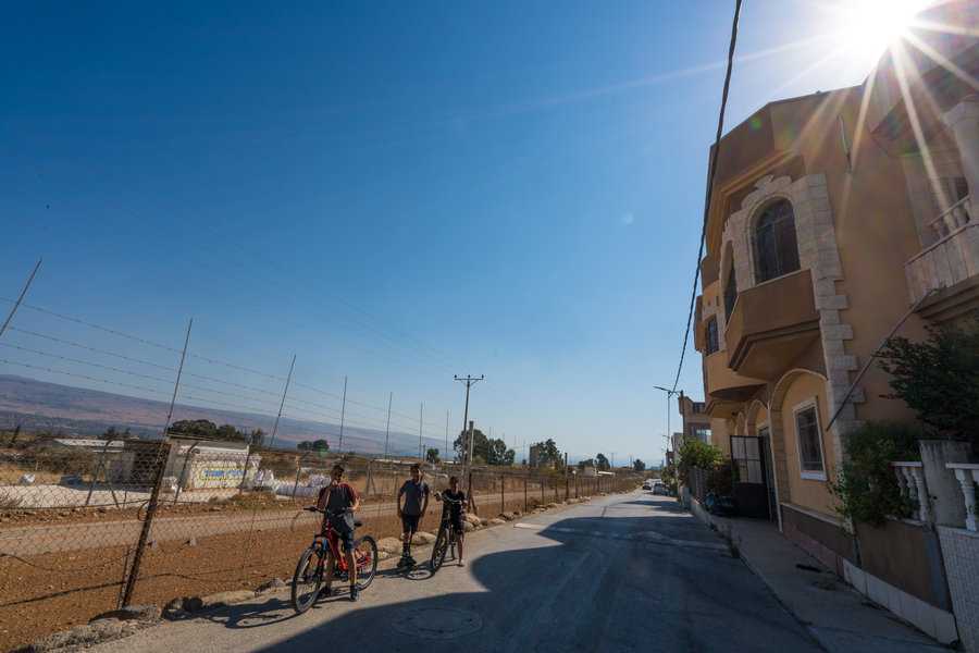 בהסכם ניוקוב פולה ב-1923 נקבע הגבול הסופי בין המעצמות וסומן בעט כחולה ולכן ניקרא עד היום הקו הכחול (צילום לימור צדוק)