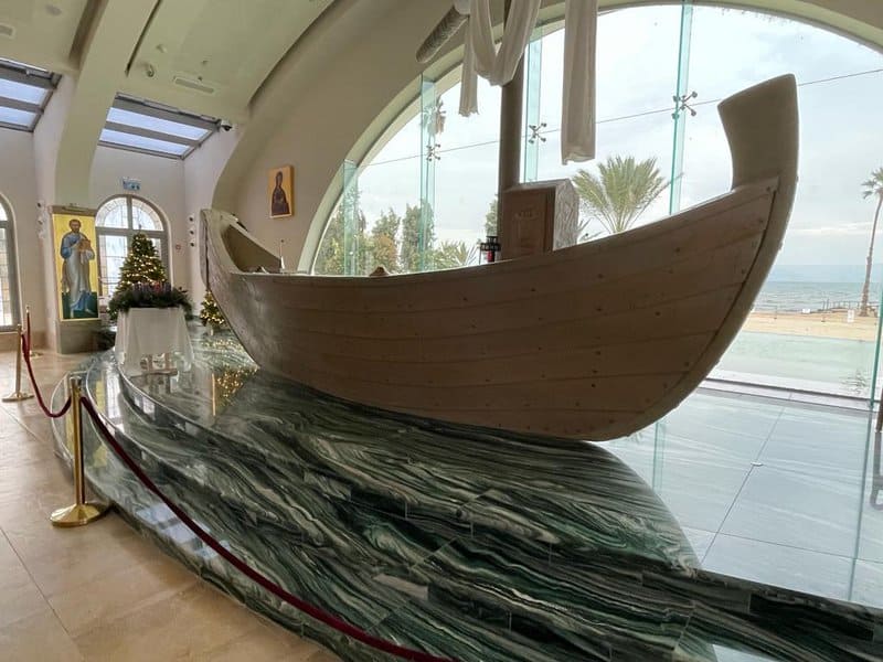 דגם הסירה. צילום: גיל אל עמי