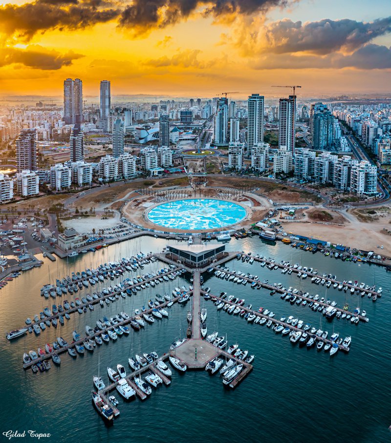 המרינה הכחולה באשדוד