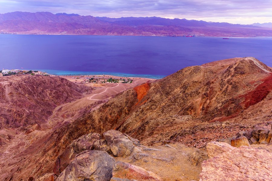 שקיעה מהר צפחות. גם באילת אפשר למצוא רומנטיקה | צילום: שאטרסטוק