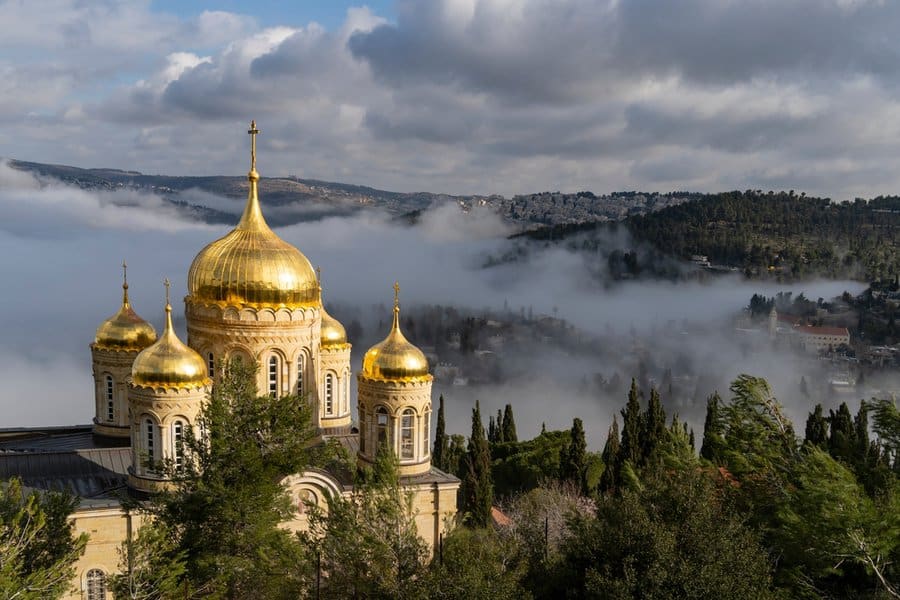 עין כרם ביום מעונן. הכי קרוב לאירופה | צילום: Moshe EINHORN, שאטרסטוק