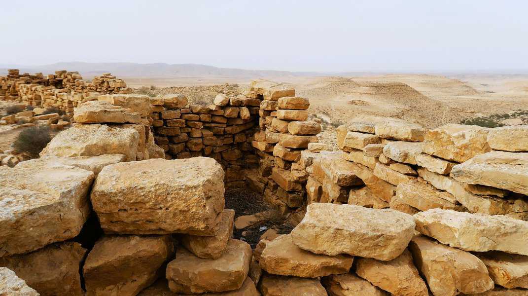 מצודת נחל עקרב. וואו כמה שהיא גבוהה ותלולה ואני מטפס במאמץ אל ראשה ומביט מלמעלה על סביבתה. חומה כפולה וסגלגלה מקיפה אותה, ובין החומות חדרים בהם חיו ישנו ושמרו חיילי המצודה